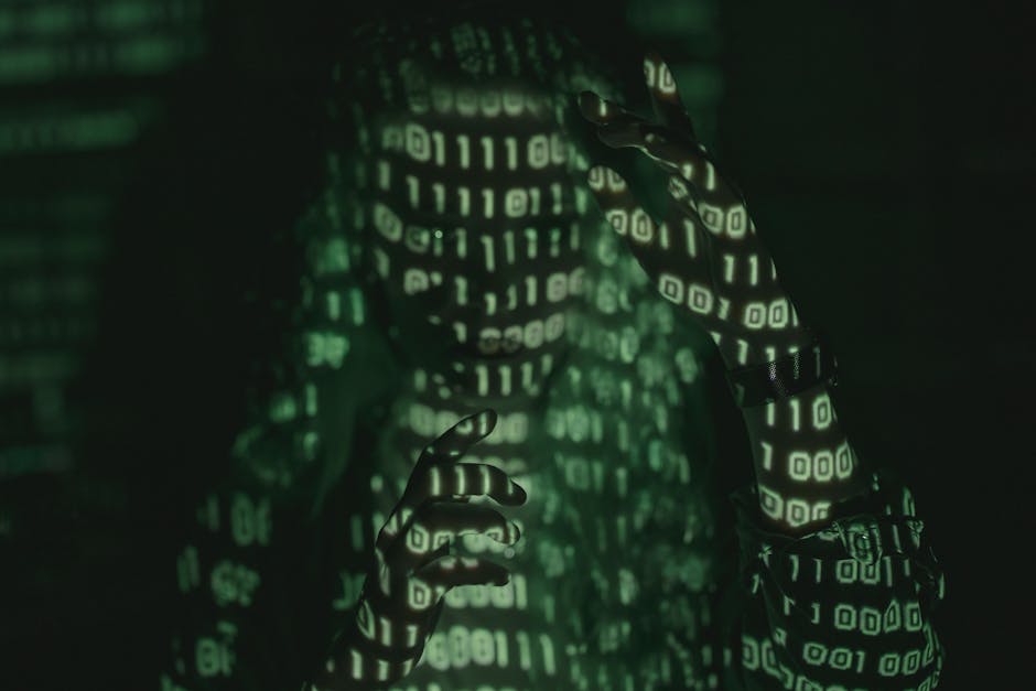 Profesional analizando datos de inteligencia artificial en una pantalla interactiva